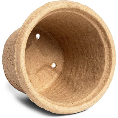 Juvale 50 Pack Round Seed Starter Peat Pots Biodegradable Seedling Tray With Plant Labels, 4.3 X 3.2 In 2 Juvale 50 Pack Round Seed Starter Peat Pots Biodegradable Seedling Tray With Plant Labels, 4.3 X 3.2 In - Image 2