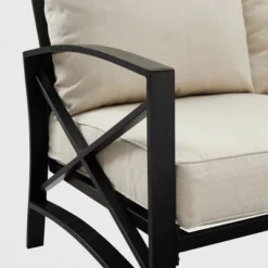 Kaplan Outdoor Metal Sofa Oil Rubbed Bronze With Cushions - Crosley 21 Kaplan Outdoor Metal Sofa Oil Rubbed Bronze With Cushions - Crosley -Deals Patio Elegance Store GUEST bf07a9fa 516d 4683 92a6 777718832de8