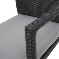 Corsica Set Of 2 Wicker Dining Chair With Cushions - Gray - Christopher Knight Home -Deals Patio Elegance Store GUEST c0268817 dfe3 4a11 b381 f60cf93c3c59