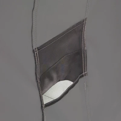 Classic Accessories Ravenna Water-Resistant Round Stand-Up Patio Heater With Table Cover, Dark Taupe 5 Classic Accessories Ravenna Water-Resistant Round Stand-Up Patio Heater With Table Cover, Dark Taupe - Image 5