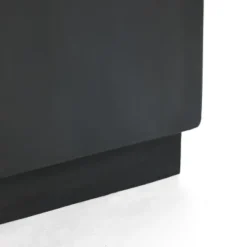 LuxenHome Gray Cement Indoor Outdoor Square Side Table -Deals Patio Elegance Store GUEST c394597c 1517 4113 9dc6 110beac2d80d