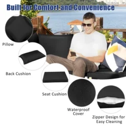 Costway 7PCS Patio Rattan Furniture Set Sectional Sofa Garden Black Cushion 16 Costway 7PCS Patio Rattan Furniture Set Sectional Sofa Garden Black Cushion -Deals Patio Elegance Store GUEST c3ace38e 4cbc 47ca 8efa 5301e43fe7b6