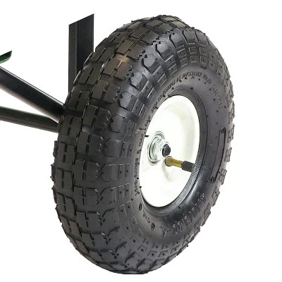 Sunnydaze Decor Sunnydaze Outdoor Lawn And Garden Heavy-Duty Durable Steel Mesh Utility Wagon Cart With Removable Sides 5 Sunnydaze Decor Sunnydaze Outdoor Lawn And Garden Heavy-Duty Durable Steel Mesh Utility Wagon Cart With Removable Sides - Image 5