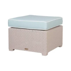 Magnolia Rattan Ottoman - Lagoon -Deals Patio Elegance Store GUEST c5289789 a620 4e37 bae4 a65e209cd5ec