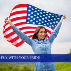 Costway 3'x5' FT Sewn Stripes Embroidered Stars Brass Grommets USA US U.S. American Flag -Deals Patio Elegance Store GUEST c5395235 d74b 429f afc4 373b91ec2fcb