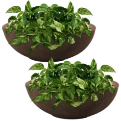 Sunnydaze Decor Sunnydaze Indoor/Outdoor Patio, Garden, Or Porch Weather-Resistant Double-Walled Percival Flower Pot Planter - 20.75" - Sable Finish 11 Sunnydaze Decor Sunnydaze Indoor/Outdoor Patio, Garden, Or Porch Weather-Resistant Double-Walled Percival Flower Pot Planter - 20.75" - Sable Finish -Deals Patio Elegance Store GUEST c56155b6 78dc 493d 9964 bb4c98718059