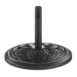 Carden Round Weave Umbrella Stand - Saracina Home -Deals Patio Elegance Store GUEST c57156be 3490 409b ba7f 02d2b195bbcd
