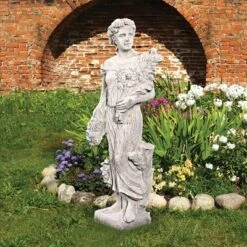 Design Toscano Proserpina, Goddess Of Agriculture Garden Statue