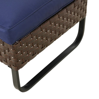 U Leg Patio Ottoman - Patio Festival 4 U Leg Patio Ottoman - Patio Festival - Image 4