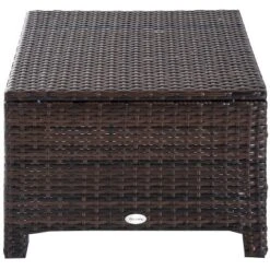 Outsunny 2 Pc 20" Outdoor PE Rattan Wicker Ottoman, Fade-Resistant Patio Footrest With Soft Cushion, Steel Frame, Dark Brown, White 8 Outsunny 2 Pc 20" Outdoor PE Rattan Wicker Ottoman, Fade-Resistant Patio Footrest With Soft Cushion, Steel Frame, Dark Brown, White -Deals Patio Elegance Store GUEST c841fbc8 1126 47c7 8fb3 702614122c53