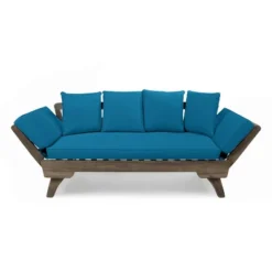 Ottavio Outdoor Acacia Wood Expandable Daybed With Cushions - Dark Teal/Gray - Christopher Knight Home 10 Ottavio Outdoor Acacia Wood Expandable Daybed With Cushions - Dark Teal/Gray - Christopher Knight Home -Deals Patio Elegance Store GUEST cbdc8b8b b30f 4ca8 b8f3 a57411d2c61c