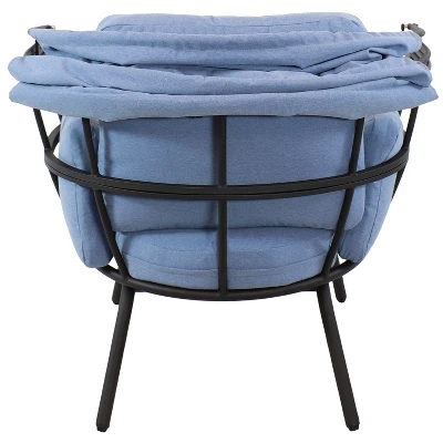 Sunnydaze Decor Sunnydaze Modern Luxury Patio Lounge Chair With Retractable Shade - Powder-Coated Aluminum Frame With Polyester Cushions And Canopy 7 Sunnydaze Decor Sunnydaze Modern Luxury Patio Lounge Chair With Retractable Shade - Powder-Coated Aluminum Frame With Polyester Cushions And Canopy - Image 7