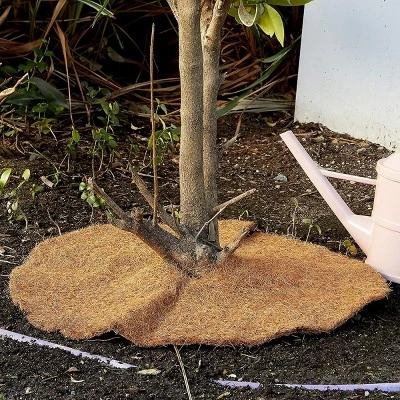 Farmlyn Creek 6 Pack Tree Mulch Rings, Base Protector For Landscaping, 18" 1 Farmlyn Creek 6 Pack Tree Mulch Rings, Base Protector For Landscaping, 18"