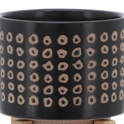 5.25" Ceramic Planter On Stand Brown - Sagebrook Home 11 5.25" Ceramic Planter On Stand Brown - Sagebrook Home -Deals Patio Elegance Store GUEST cde8a342 9d96 4789 ba41 634c76067a99