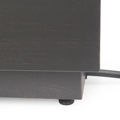 Wellington Outdoor 50000 BTU Square Fire Pit Brushed Brown - Christopher Knight Home 7 Wellington Outdoor 50000 BTU Square Fire Pit Brushed Brown - Christopher Knight Home - Image 7