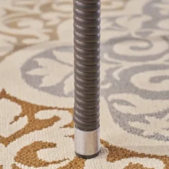 Laurent 5pc Acacia Wood & Wicker Dining Set - Teak/Brown - Christopher Knight Home -Deals Patio Elegance Store GUEST d0271ed4 456f 4b04 a258 8410c0db30fc