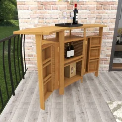 Patio Bar Table Teak - Olivia & May 25 Patio Bar Table Teak - Olivia & May -Deals Patio Elegance Store GUEST d15bcbfe 2cc4 423a a4fa dc7d4ea1a6d4