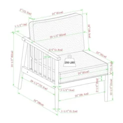 Saracina Home 4pc Modern Boho Eucalyptus Spindle Outdoor Sectional Set -Deals Patio Elegance Store GUEST d25a15f4 447f 4f84 84bf 6ce06bfe8c1a