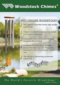 Woodstock Wind Chimes Signature Collection, Chimes Of Westminster, 57''Silver Wind Chime WWS 13 Woodstock Wind Chimes Signature Collection, Chimes Of Westminster, 57''Silver Wind Chime WWS -Deals Patio Elegance Store GUEST d33461ba 27ee 4b50 81bb 1ae99a70bb00 2