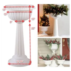 Bloem Grecian Pedestal Urn