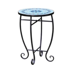 Mosaic Patio Side Table With Iron Legs - Teamson Home 13 Mosaic Patio Side Table With Iron Legs - Teamson Home -Deals Patio Elegance Store GUEST d639db8a e4e7 46f6 a025 e941f6300a88