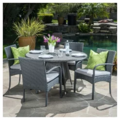 Theodore 5pc Wicker Patio Dining Set - Christopher Knight Home 8 Theodore 5pc Wicker Patio Dining Set - Christopher Knight Home -Deals Patio Elegance Store GUEST d6a686ba 8d4e 486b bc4c e8cf789df10f