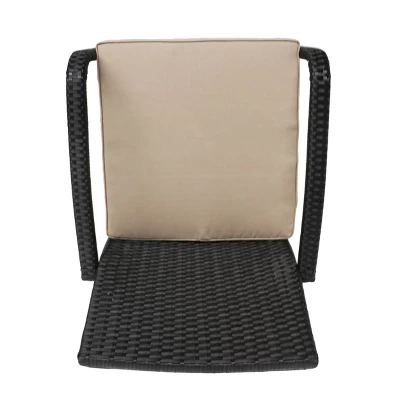 Christopher Knight Home Cordoba 5pc Iron Outdoor Patio Fire Pit Furniture Set 7 Christopher Knight Home Cordoba 5pc Iron Outdoor Patio Fire Pit Furniture Set - Image 7