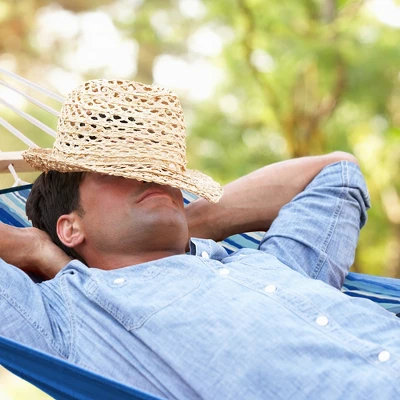 Costway Hammock Chair Stand Set Cotton Swing W/ Pillow Cup Holder Indoor Outdoor 8 Costway Hammock Chair Stand Set Cotton Swing W/ Pillow Cup Holder Indoor Outdoor - Image 8