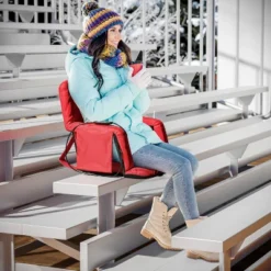 Emma And Oliver Portable Heated Reclining Stadium Chair With Armrests, Heated Padded Back & Heated Seat With Dual Storage Pockets And Backpack Straps 22 Emma And Oliver Portable Heated Reclining Stadium Chair With Armrests, Heated Padded Back & Heated Seat With Dual Storage Pockets And Backpack Straps -Deals Patio Elegance Store GUEST d953b4e9 f9c4 4ace a657 e826040017ed