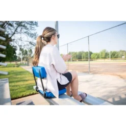 Stansport Steel Frame Foldable Coliseum Seat - Blue -Deals Patio Elegance Store GUEST dba5d5a4 19a2 4ab1 8b26 557463c0282b