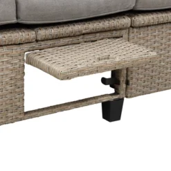 4pc Outdoor Adjustable Wicker Sectional Set With Canopy & Table - GODEER 27 4pc Outdoor Adjustable Wicker Sectional Set With Canopy & Table - GODEER -Deals Patio Elegance Store GUEST dca73a74 e24b 454c a2bb 181a440a6a32