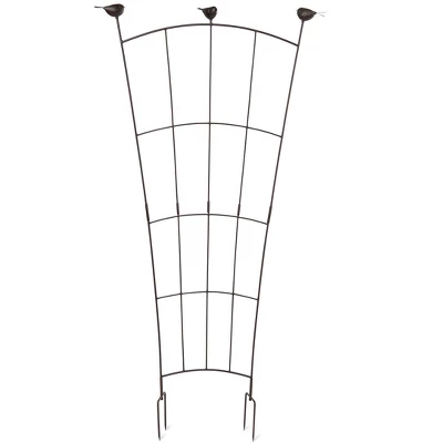 Gardener's Supply Company Flock Of Friends Wall Trellis | Outdoor Garden Trellis For Climbing Plants, Vegetables And Vining Flowers | Powder-Coated 2 Gardener's Supply Company Flock Of Friends Wall Trellis | Outdoor Garden Trellis For Climbing Plants, Vegetables And Vining Flowers | Powder-Coated - Image 2