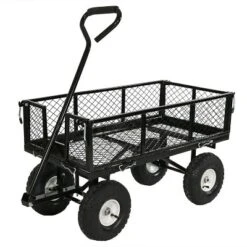 Sunnydaze Decor Sunnydaze Outdoor Lawn And Garden Heavy-Duty Durable Steel Mesh Utility Wagon Cart With Removable Sides 25 Sunnydaze Decor Sunnydaze Outdoor Lawn And Garden Heavy-Duty Durable Steel Mesh Utility Wagon Cart With Removable Sides -Deals Patio Elegance Store GUEST df6ec4d7 2009 4220 8301 350735233522