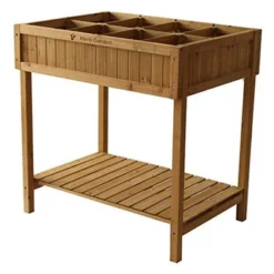VegTrug Custom 32 Inch Wooden Raised Herb Garden Bed Planter Box With Herb Liners And Dividers For Patios, Balconies, And Small Gardens -Deals Patio Elegance Store GUEST e0a8b4dd b093 4ead bb7f 888539154fc0