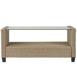 4pc Wicker Patio Conversation Set With Cushions - Beige/Brown - GODEER 26 4pc Wicker Patio Conversation Set With Cushions - Beige/Brown - GODEER -Deals Patio Elegance Store GUEST e0cba2bb e786 4c6b 879a d4e0643f10e3