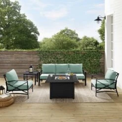 Kaplan 5pc Outdoor Sofa Set With Fire Table - Mist - Crosley 18 Kaplan 5pc Outdoor Sofa Set With Fire Table - Mist - Crosley -Deals Patio Elegance Store GUEST e437cd9f 8df3 4376 9d27 b34b7d2c3496