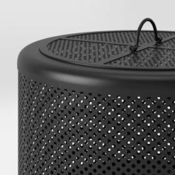 25" Metal Wood Burning Lantern Style Fire Pit - Black - Threshold™ 5 25" Metal Wood Burning Lantern Style Fire Pit - Black - Threshold™ -Deals Patio Elegance Store GUEST e44359f9 4dd3 4a2a bd8f c799ab9e4694