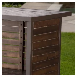 Milos 3pc Acacia Bar Set - Dark Brown - Christopher Knight Home -Deals Patio Elegance Store GUEST e4842f4f 6534 4ff6 a520 c9e91f8f5fba