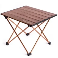 Alpcour Compact Folding Camping Table - Lightweight Aluminum Portable Side Table -Deals Patio Elegance Store GUEST e5d02010 5253 4785 84ba da876eea30ff