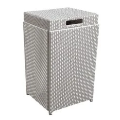 2pc Maksville Contemporary Outdoor Serving Cart & Trash Can - MiBasics 27 2pc Maksville Contemporary Outdoor Serving Cart & Trash Can - MiBasics -Deals Patio Elegance Store GUEST e6d73da5 e242 46a9 a519 4bc89afabefd