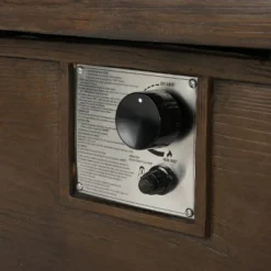 Cape Coral 4pc Metal Conversation And Gas Fire Table Set - Khaki/Brown/Black - Christopher Knight Home -Deals Patio Elegance Store GUEST e731ef6b 4e19 48ae 8743 17a7cc2e132d