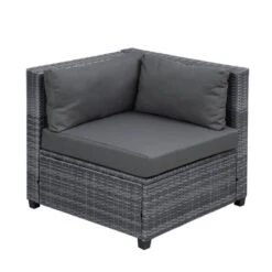 8pc Wicker Patio Conversation Set With Cushions - Gray - GODEER 16 8pc Wicker Patio Conversation Set With Cushions - Gray - GODEER -Deals Patio Elegance Store GUEST e74ed47e b4ae 4803 9b77 c24a6fb7abb4
