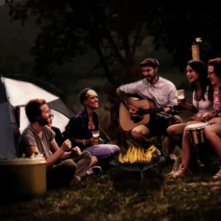 Flash Furniture 22.5" Foldable Wood Burning Firepit With Mesh Spark Screen And Poker -Deals Patio Elegance Store GUEST e820eb71 321b 447b 8abf ed2b999dddfb