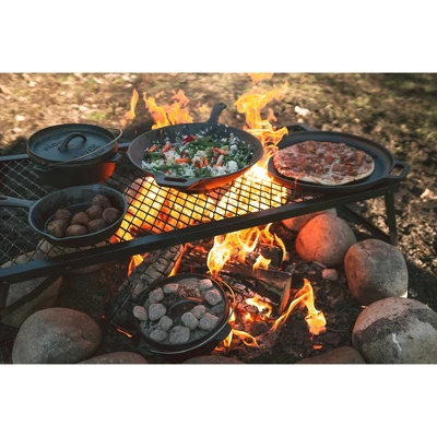 Stansport Pre-Seasoned Cast Iron Pizza Pan 5 Stansport Pre-Seasoned Cast Iron Pizza Pan - Image 5