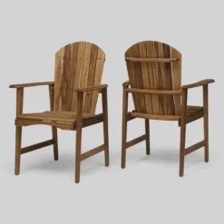 2pk Malibu Acacia Wood Patio Adirondack Dining Chairs - Christopher Knight Home 16 2pk Malibu Acacia Wood Patio Adirondack Dining Chairs - Christopher Knight Home -Deals Patio Elegance Store GUEST ecf47dd3 f4d8 4365 94a7 fa67a961a250