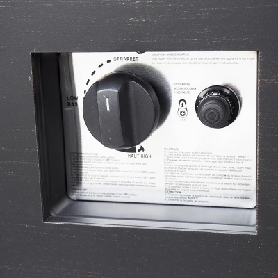 Wellington Outdoor 50000 BTU Square Fire Pit Brushed Brown - Christopher Knight Home 8 Wellington Outdoor 50000 BTU Square Fire Pit Brushed Brown - Christopher Knight Home - Image 8