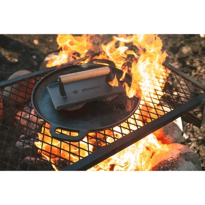 Stansport Pre-Seasoned Cast Iron Pizza Pan 6 Stansport Pre-Seasoned Cast Iron Pizza Pan - Image 6