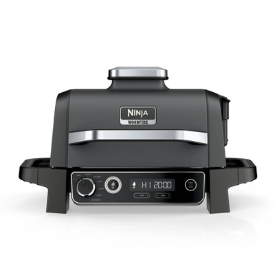Ninja Woodfire Outdoor Grill & Smoker, 7-in-1 Master Grill, BBQ Smoker And Air Fryer With Woodfire Technology - OG701 1 Ninja Woodfire Outdoor Grill & Smoker, 7-in-1 Master Grill, BBQ Smoker And Air Fryer With Woodfire Technology - OG701