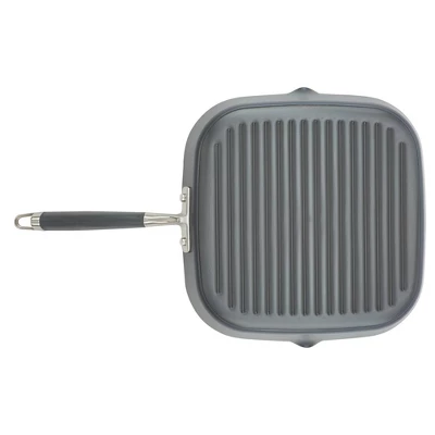 Anolon Advanced Home 11" Deep Square Grill Pan With Pour Spouts Moonstone 7 Anolon Advanced Home 11" Deep Square Grill Pan With Pour Spouts Moonstone - Image 7