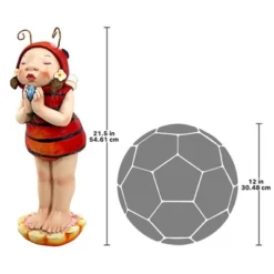 Design Toscano Sarah The Lady Bug Fairy Garden Helper Statue -Deals Patio Elegance Store GUEST f498949b 8a48 4622 9de4 ba2fb620e951